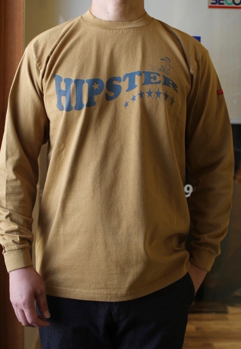 SMART SPICE (スマートスパイス) HIPSTER L/S TEE (頑丈なロングTシャツ アメリカ製 肉厚生地) 【絶対に首の伸びない丈夫なロングTシャツ】 【頑丈ロングTシャツ】 2色展開 送料無料