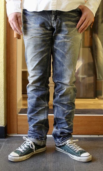 デニム・ジーパン SEMI BOOT CUT DENIM PANTS 楽天市場】BLUE WAY(ブルーウェイ)STRETCH DENIM SEMI BOOTS-CUT