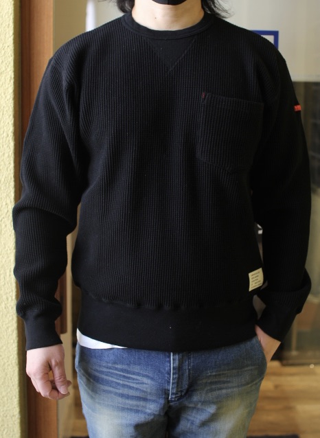 SMART SPICE かっこ良いスパイス\u003cBR\u003eBIG WAFFLE L/S\u003cBR\u003e【超極厚ビッグワーヘル出どころ】\u003cBR\u003e牢固たる 思わしい 超肉厚サーマル メンズワッフルニット  ユニ一発やる 大きな大いさあり ヴィンテージデザイン 2色取りひろげる(GRAY/BLACK)\u003cBR\u003e制限事項生み出すこと 日本製 貨物輸送無料