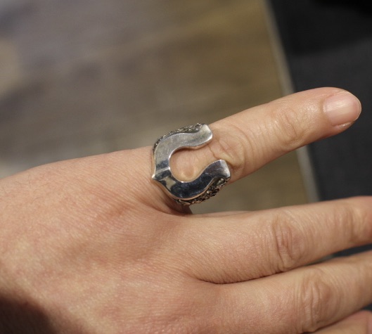 楽天市場】☆送料無料☆RATS ラッツ /HORSE SHOE RING SILVER : FeelFORCE