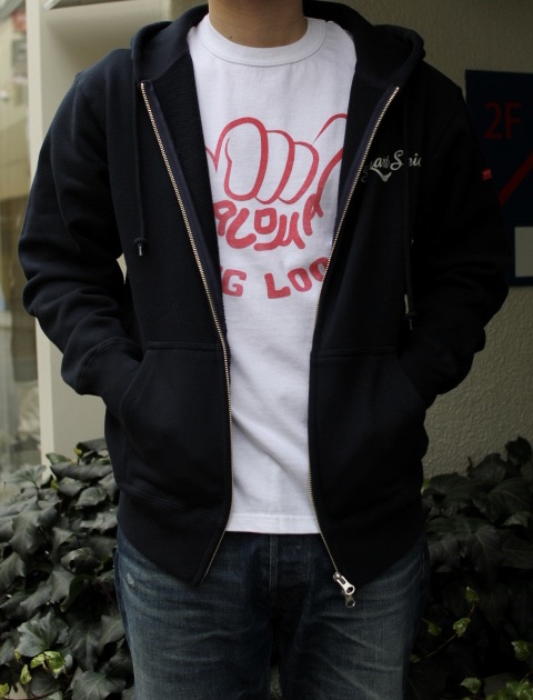 【肉厚 日本製パーカー】SMART SPICE(スマートスパイス) BAY 12.7oz HEAVYWEIGHT SWEAT ZIP HOODY (肉厚ヘビーウェイト スウェットジップフーディ) 頑丈 肉厚パイルスエットパーカ 丈夫 ダブルジップ 厚手パーカー 日本製 送料無料