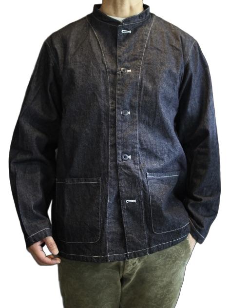 【岡山デニムジャケット 日本製】ATELIER DENIM JACKET アトリエ デニムジャケット 大人アメカジ メンズジャケット 年間定番 beqube/ACOUSTIC 原宿/表参道の実店舗販売ジャケット サイズM-XL 送料無料
