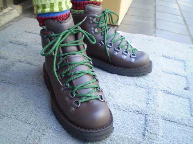 danner green laces