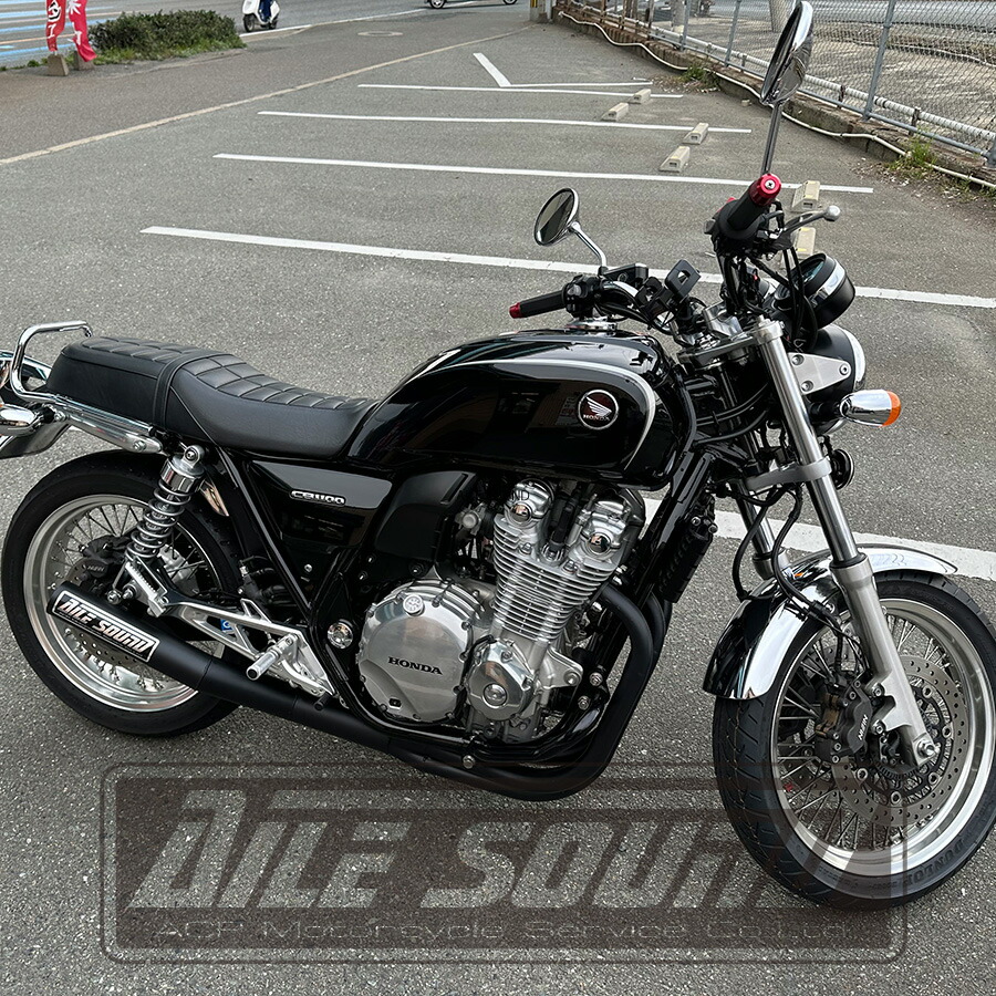 楽天市場】【TOP MODA】 GS400 塾長管 ブラック 旧車 マフラー