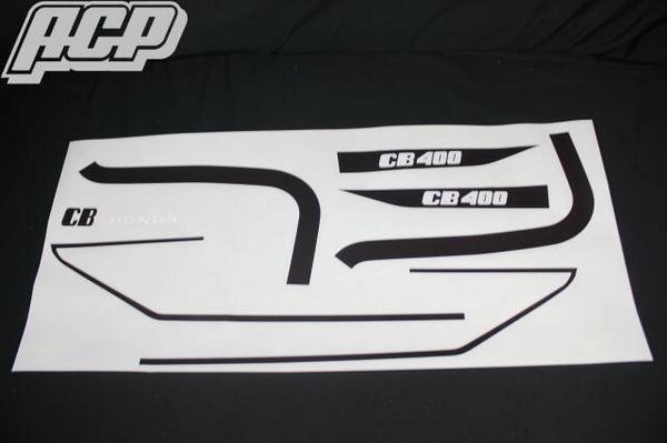 ＣＢ４００ＳＦ（ＮＣ３１）用ＣＢＸ赤白タイプラインステッカー