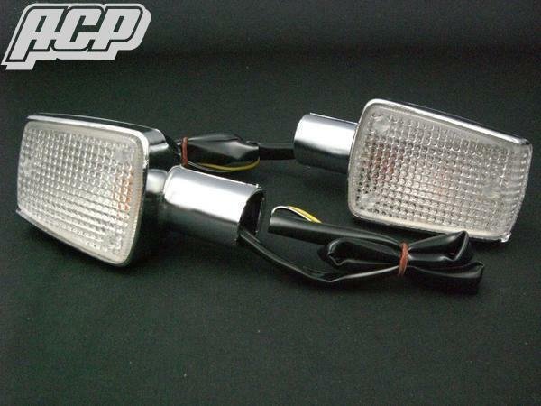 ＣＢＸ４００Ｆ メッキウィンカー クリアーレンズ 新品