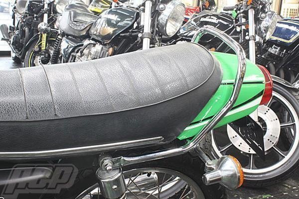 楽天市場】Z400FX メッキ タンデムバー 新品 Z400J Z550FX