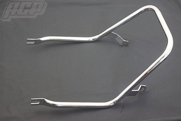 ＧＳ４００　タンデムバー　ステンレス　黒 Amazon | PRETTY RACING製 GS400 メッキ極太ゴム巻きタンデム