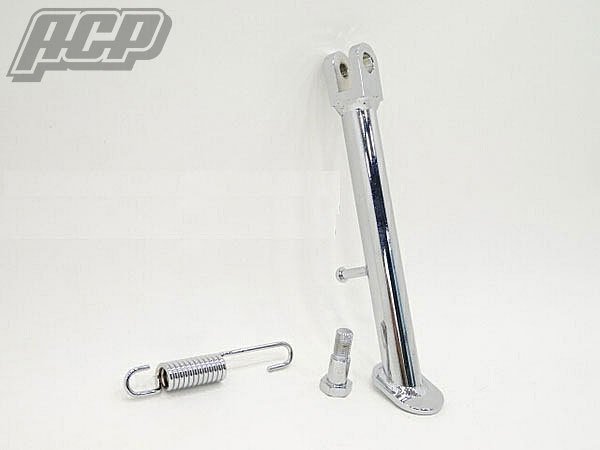 ゼファー１１００　メッキ　サイドスタンド　ロング２７cm Yahoo!オークション - ゼファー1100 メッキ サイドスタンド
