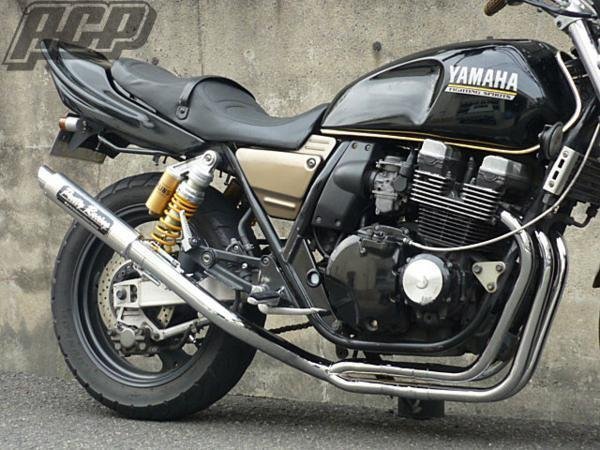 プリティー製 XJR400 ４ＨＭ 流 タイプ２ 4-2-1 マフラー メッキ｜ＡＣＰ二輪サービス 35,607円