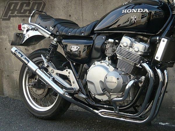 楽天市場】プリティー製 CB400 FOUR NC36 流 タイプ1 4-2-1 マフラー