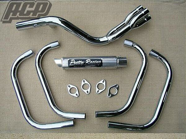 楽天市場】HONDA CBX用フランジ メッキ マフラー : プリティーレーシング