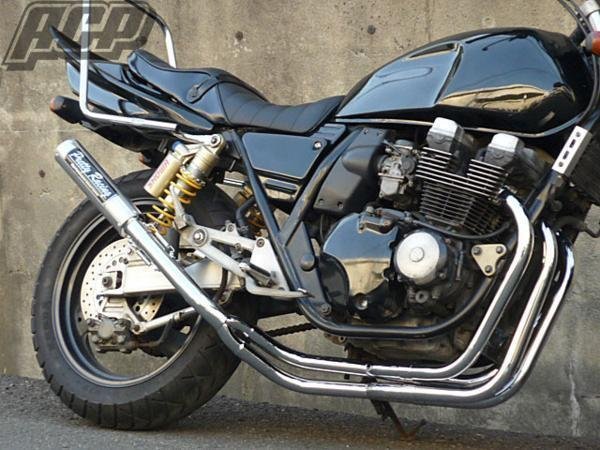 xjr400 4-2-1メッキマフラー 楽天市場】プリティー製 XJR400 4HM 極 タイプ1 4-2-1