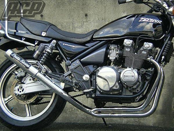 楽天市場】プリティー製 ゼファー400 極 タイプ1 4-2-1 マフラー