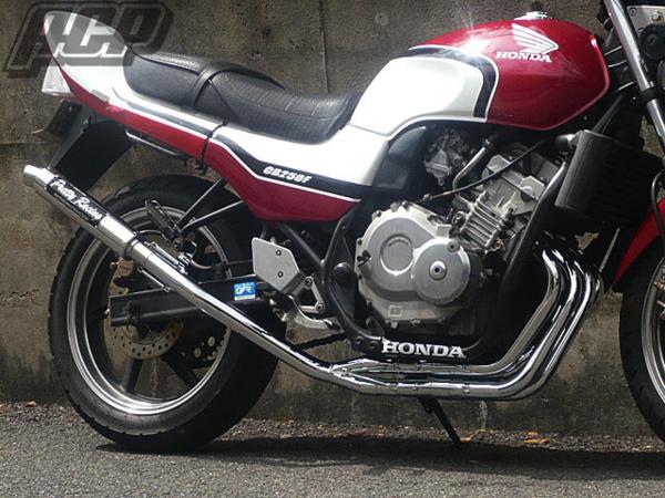 HONDA JADE250 プリティー製 極(タイプ２) 4-2-1 マフラー メッキ [JADE250] ホンダ