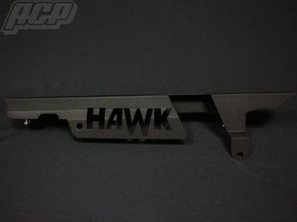 HONDA ホーク ロゴ入り チヂミ塗装 チェーンケース黒 [ホーク] ACP ホンダ