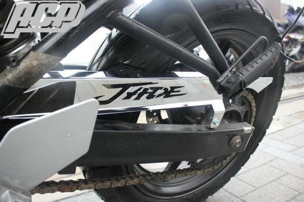 楽天市場】ジェイド250 JADE ロゴ入メッキチェーンカバー MC23