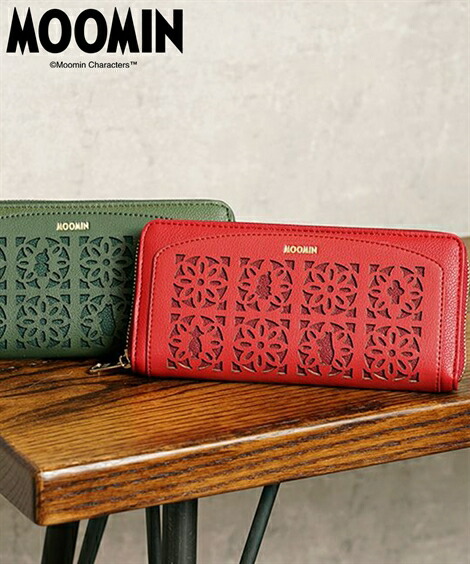 楽天市場】【ベルメゾン】 ムーミン/MOOMIN genten レザー長財布