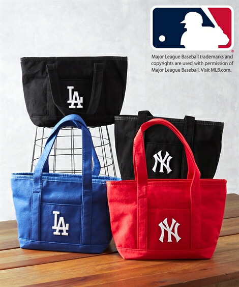 LAドジャース　ミニトートバッグ　2個セット 楽天市場】レディース MLB エムエルビー ミニ トート バッグ