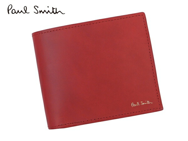 ポールスミス　Paul Smith　二つ折り財布 無料ラッピング指定可　明日楽対応商品　ps0655　【　ギフト　プレゼント　ブランド　新作　牛革　メンズ　男性用　】 21,450円