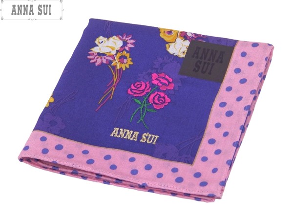 楽天市場 アナスイ Anna Sui ハンカチ無料ラッピング指定可 明日楽対応商品 As0196 ギフト プレゼント ブランド 定番 Acrop