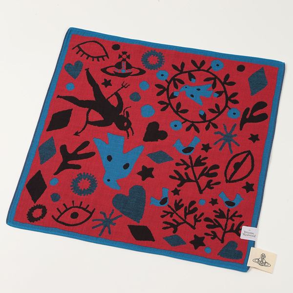 楽天市場】Vivienne Westwood / サロン柄 大判ハンカチ ヴィヴィアン