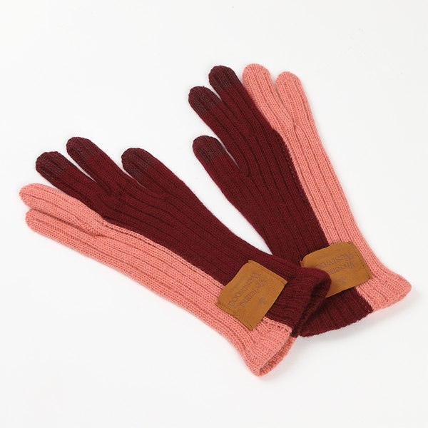 【レビュー特典対象商品】　 ヴィヴィアンウエストウッド　Vivienne Westwood　 アルパカ混手袋　v6027　 無料ラッピング指定可　明日楽対応商品　 【　オーブ　てぶくろ　ギフト　ブランド　ニット　スマホ　タッチパネル　防寒　日本製　ユニセックス　】