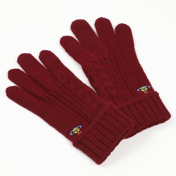 楽天市場】ヴィヴィアンウエストウッド レディース 手袋 ORB刺繍ワン