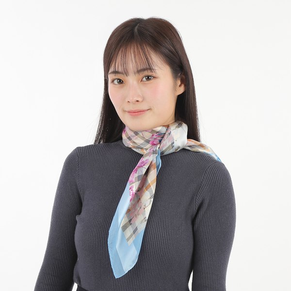 【レビュー特典対象商品】　 ダックス　DAKS　 スカーフ　DK6238　 無料ラッピング指定可　明日楽対応商品　 【　ギフト　プレゼント　ブランド　シルク　】