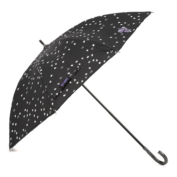 アナスイ ANNA SUI 手元伸縮 晴雨兼用 日がさ 長傘 遮光率99％以上 UV押しかぶせる率99％以上 ブランド名 傘 御前上等 差し上げ物 差し上げ物 差し上げ物 コウモリ傘 プチグラン パープル シュロの葉 お上さん レディース 愛くるしげ 好いたらしい ロゴタイプ 定番 雅びやか お上さん傘 一般受け 無料ラッピング特定化可