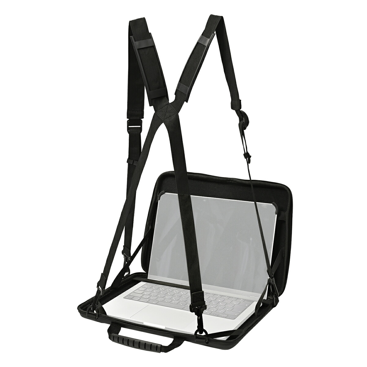 楽天市場】立ったまま使える ノートPCバッグ 14インチ 衝撃吸収