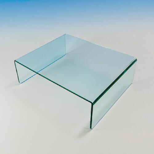 아크릴 U자형 랙, 유리 색상, 투명, 너비 18 x 깊이 14.5 x 높이 6 cm, 보드 두께 3mm, 오거나이저 랙, 스페이스 랙, 컬렉션 피규어, 취미, 아크릴 스탠드, 디스플레이 스탠드, 디스플레이 스탠드, 페데스탈 스테이지, 일본산, 아크릴 선데이