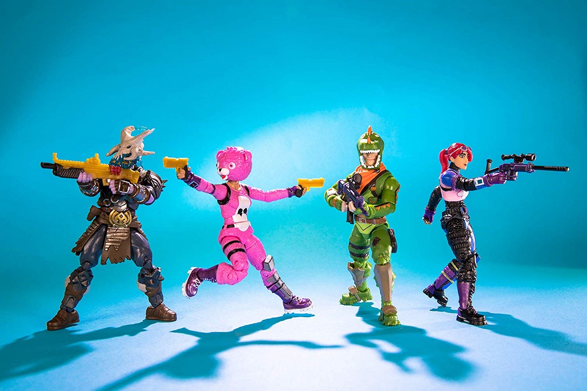 Jazwares Fortnite Squad Mode 4 figure pack