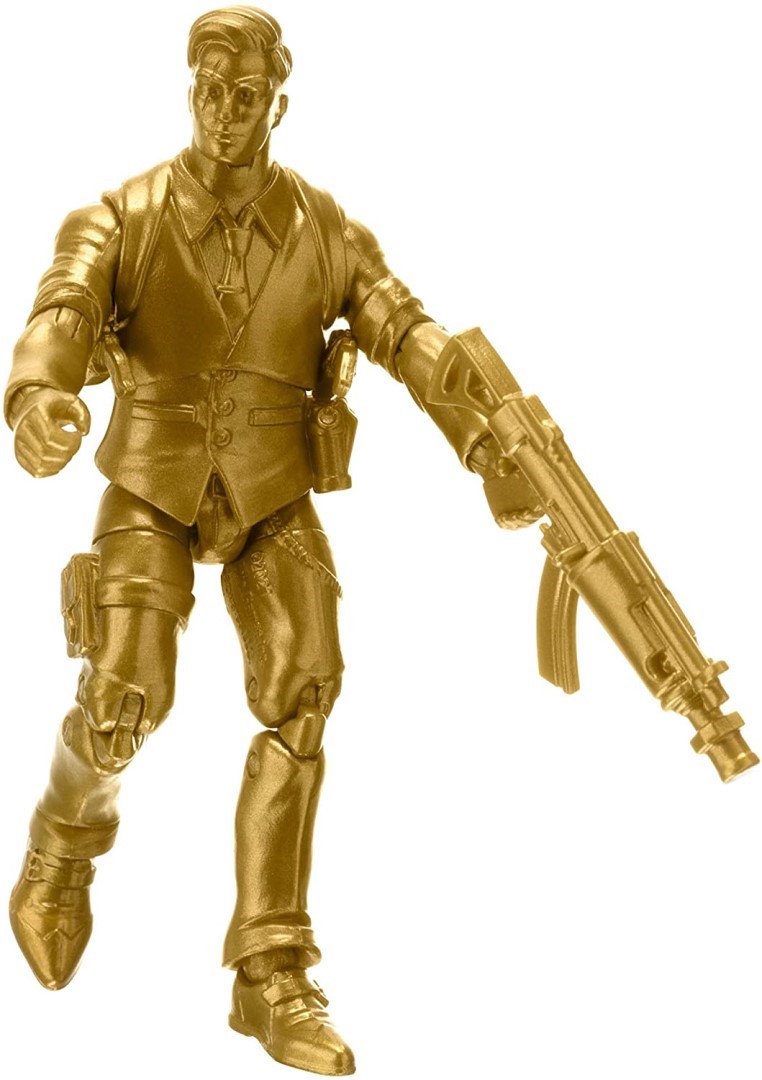 Fortnite フォートナイト マイダス Midas アクション フィギュア 2種類 セット マイダスゴールド 4インチ 10cm Midas Gold マイダス シャドー シャドウ Midas Shadow 6インチ 15cm おもちゃ 公式 マイダス 金 ゲーム Usa正規品