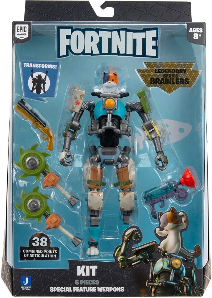 楽天市場 Fortnite フォートナイト キット ニャッスルロボ Kit 7インチフィギュア レジェンダリー マイダス Midas ドリフト Drift と人気 7inch Legendary Series Brawlers Kit Figure Scientist Meowscles ロボニャッスル 18cm ゲーム 猫 科学者 ニャッスル