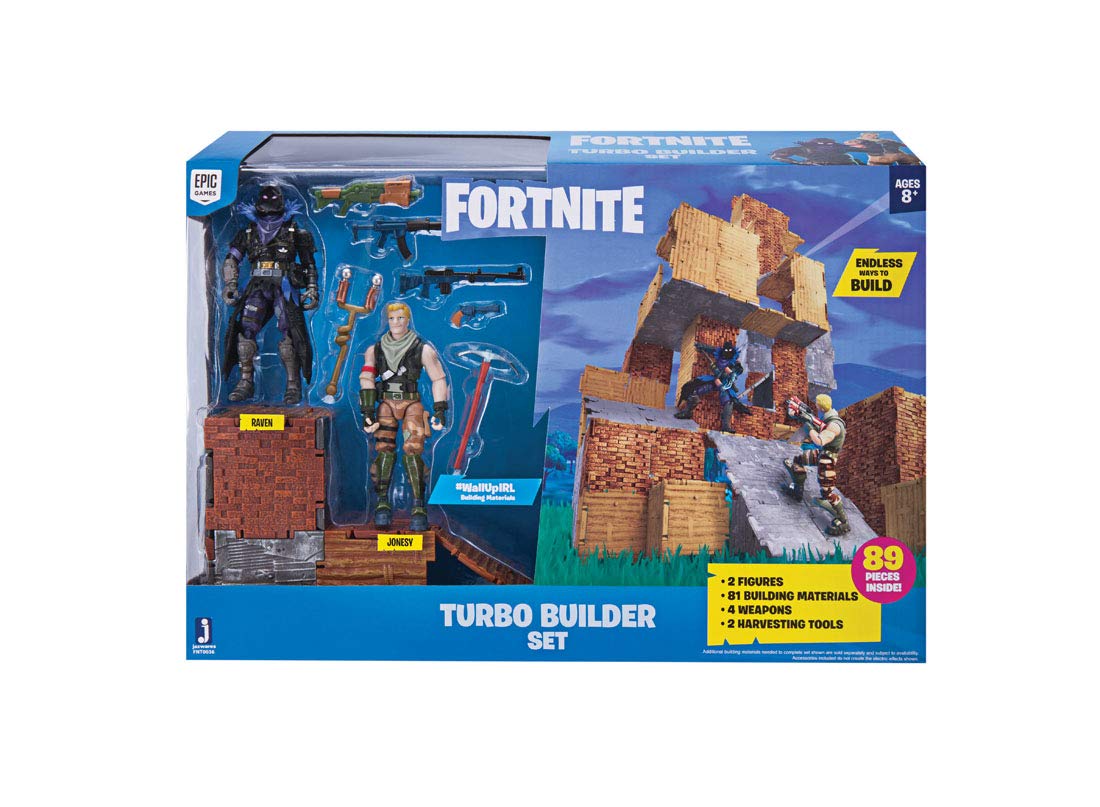 楽天市場 Fortnite フォートナイト リアルアクションフィギュア ターボビルディングセット001 ジョンジー レイブンturbo Builder Set 2 Figure Pack Turbo Building Set Jonesy Raven ターボビルディングセット フォートナイトセット アメリカンカルチャーストア