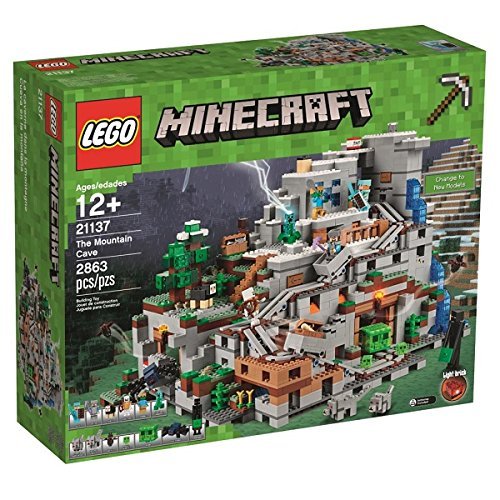 【楽天市場】【残り1点】【日本未発売】LEGO Minecraft マインクラフト 山の洞窟 The Mountain Cave 21137