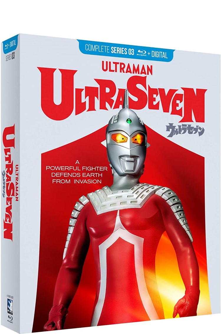 ウルトラセブン 即納 コンプリートシリーズ ブルーレイ BD 6枚組 コンプリート シリーズ 全48話 北米版 blu-ray Ultraseven Complete Series 日本語 英語 ウルトラマン セブン画像