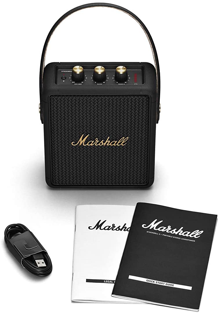 都内で 【1年保証】Marshall マーシャル STOCKWELL II ポータブル Bluetoothスピーカー いラインアップ