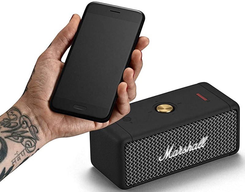 オーディオ機器 スピーカー Marshall スピーカー Emberton 希少カラー Cream マーシャル エム 