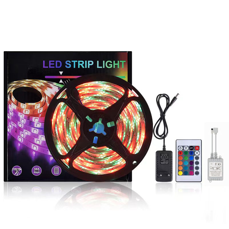 最大91%OFFクーポン LEDコントローラ2個LEDテープ青・赤各4本 通販