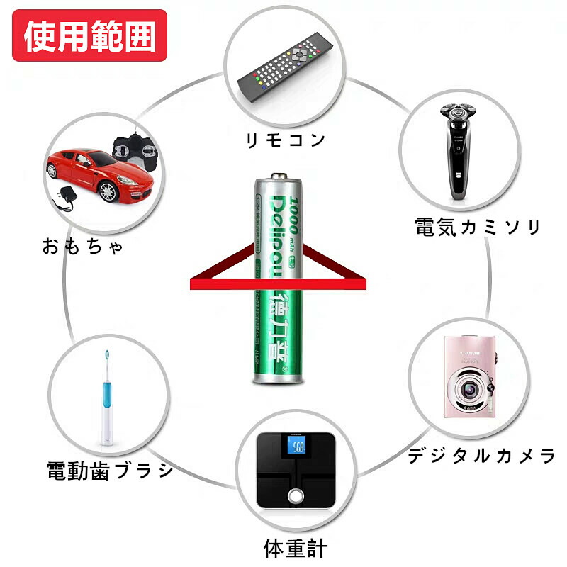Washodo Delipow 4基盤しつらえる 単4 ニッケルh積む典 蓄電池 1 2v 1000mah クオンティティ品質 三ヶ月安堵裏付け付添 800 0124c Hotjobsafrica Org