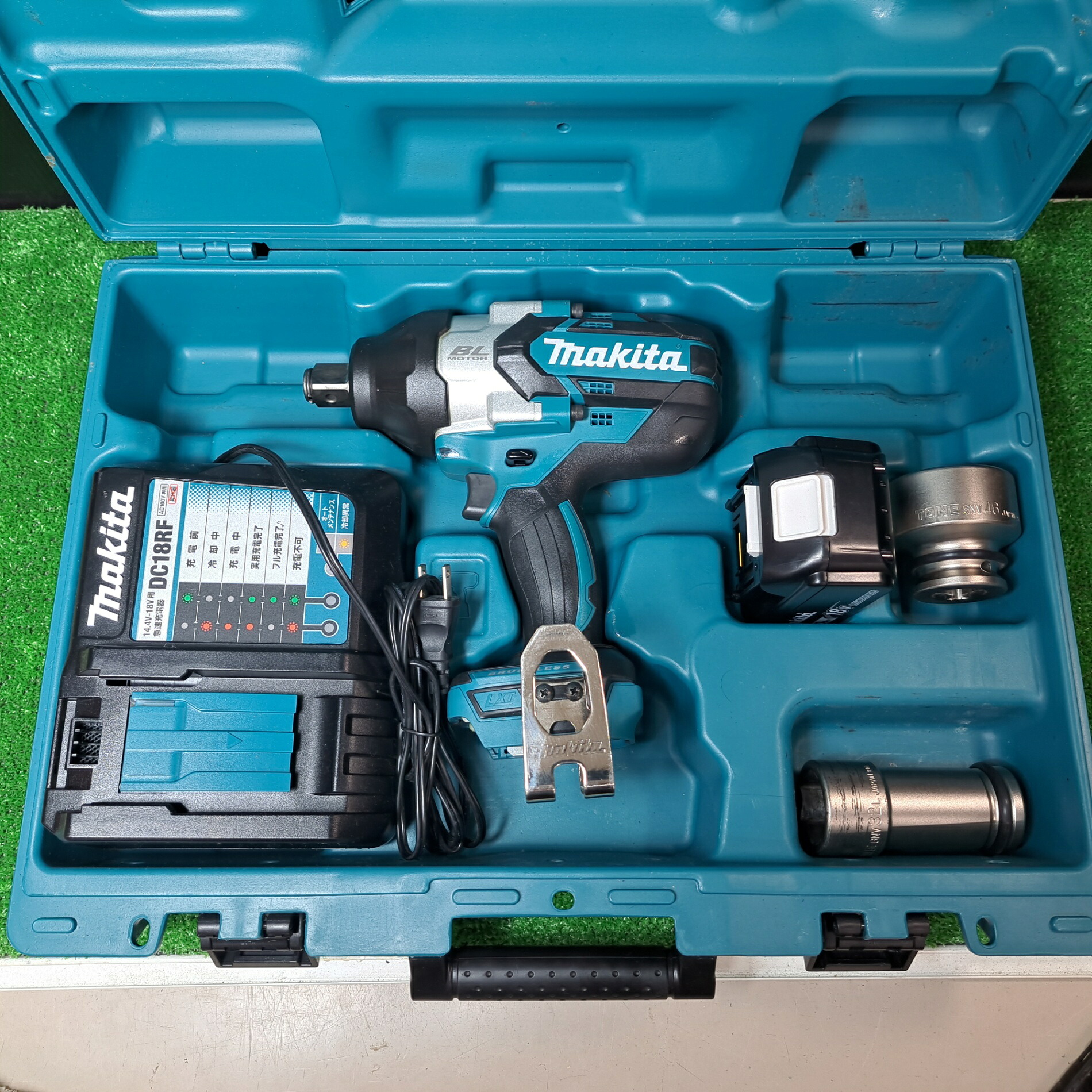 楽天市場】☆【未使用】makita 充電式インパクトレンチ TW1001DRGX 