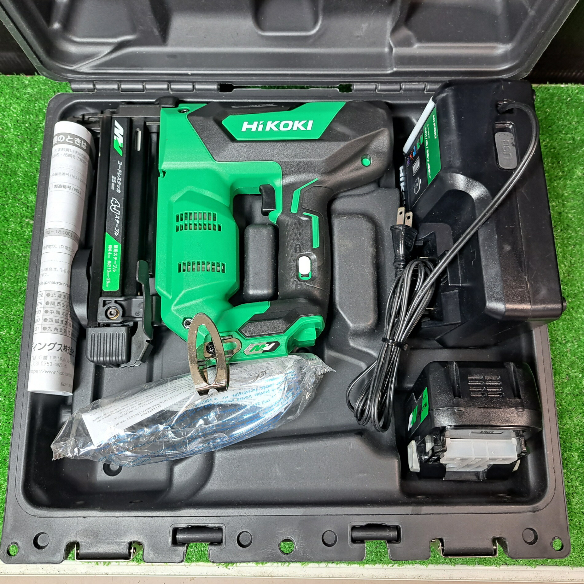 楽天市場】▽【中古】ハイコーキ N18DSL 13mmコードレスタッカ 18V 