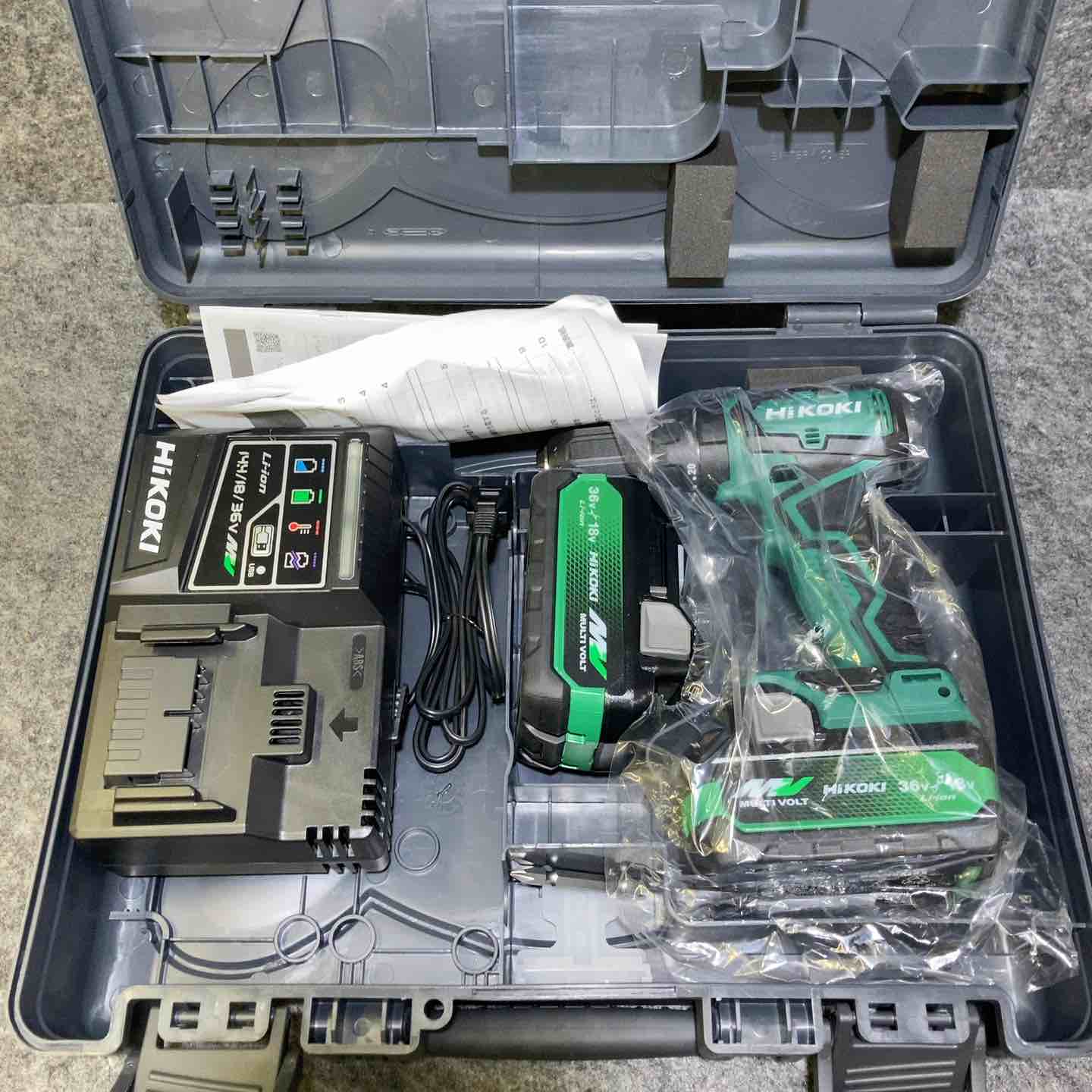 【新古】ハイコーキ(HiKOKI) コードレス振りまわすドライバドリル DV18DD(2XCZ)【桶川店】