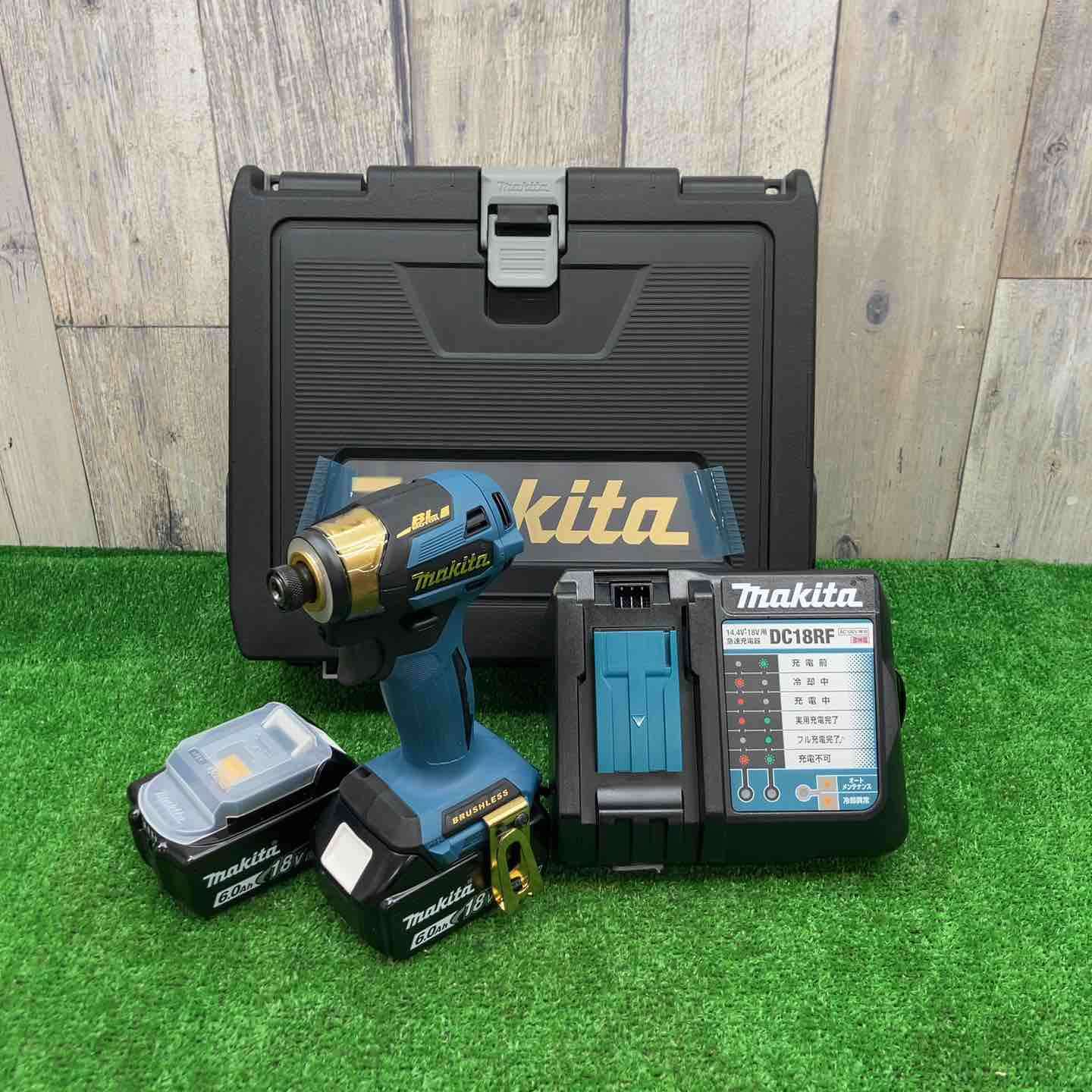 【新古】マキタ(makita) コードレスインパクトドライバー TD173DGXPB LXT20周年不死化制限事項色合い  割り増し金青碧【岩槻店】