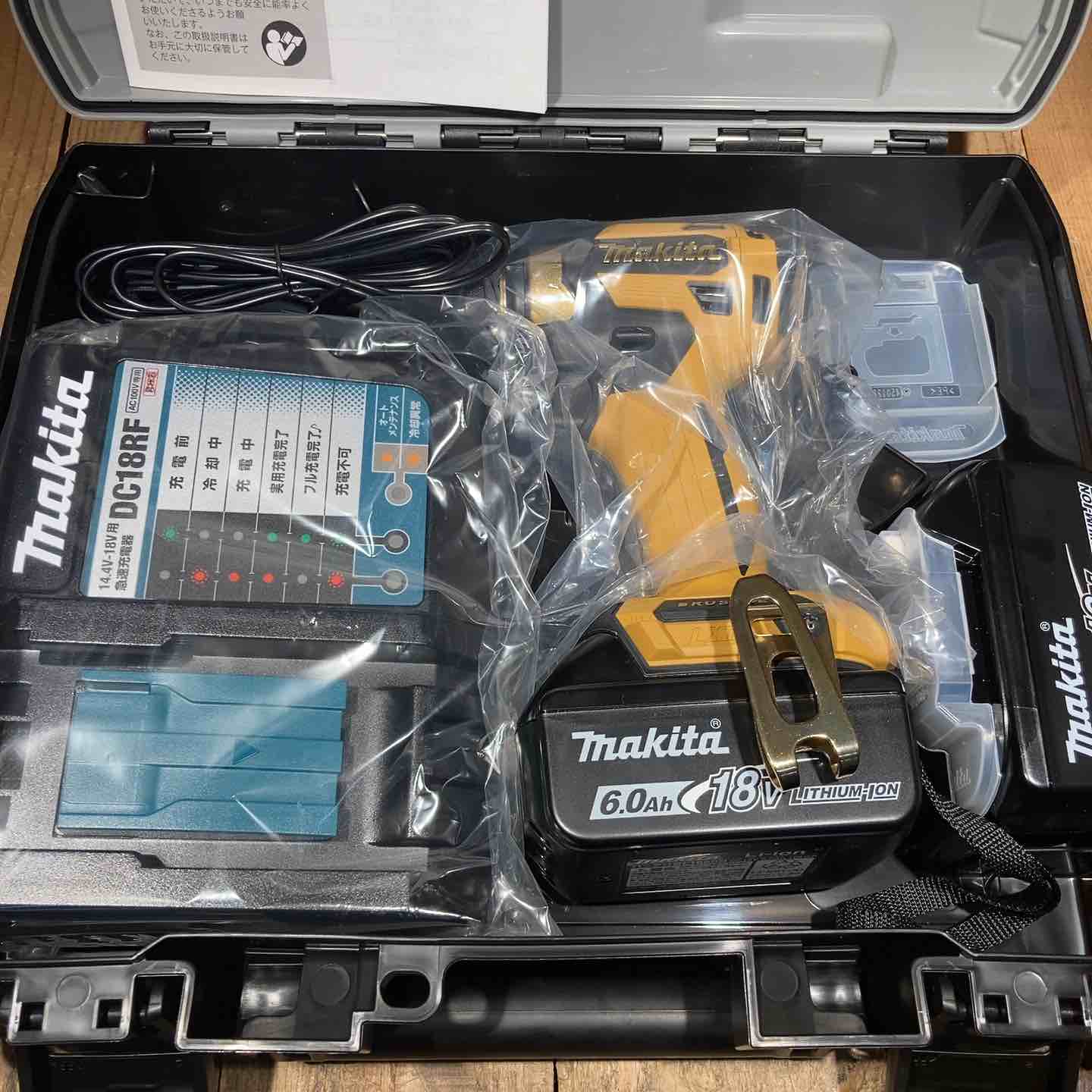 【新古】☆マキタ(makita) コードレスインパクトドライバー TD173DGXPY LTX20周年限定色 プレミアムイエロー【所沢店】｜アクトツール店