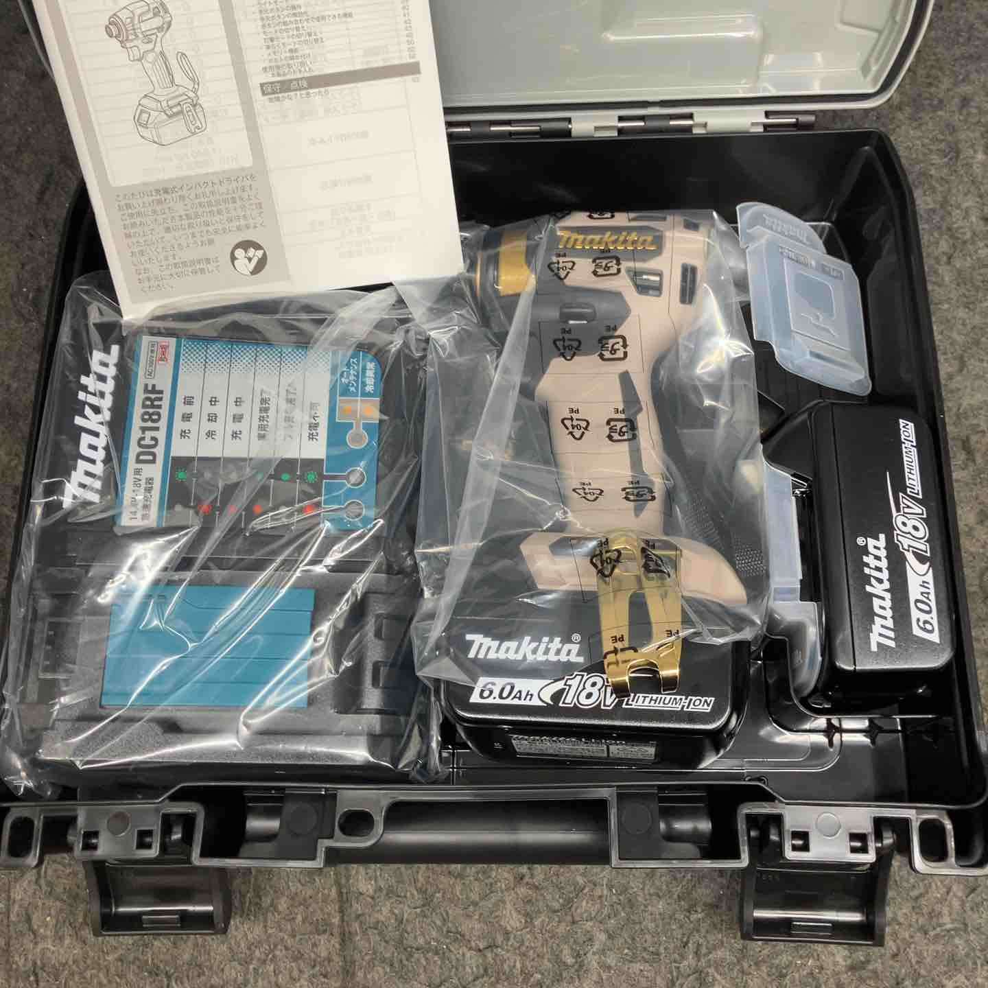 【新古】☆マキタ(makita) コードレスインパクトドライバー TD173DGXPG LTX20周年制限事項色合い プレミアムグレージュ【岩槻店】