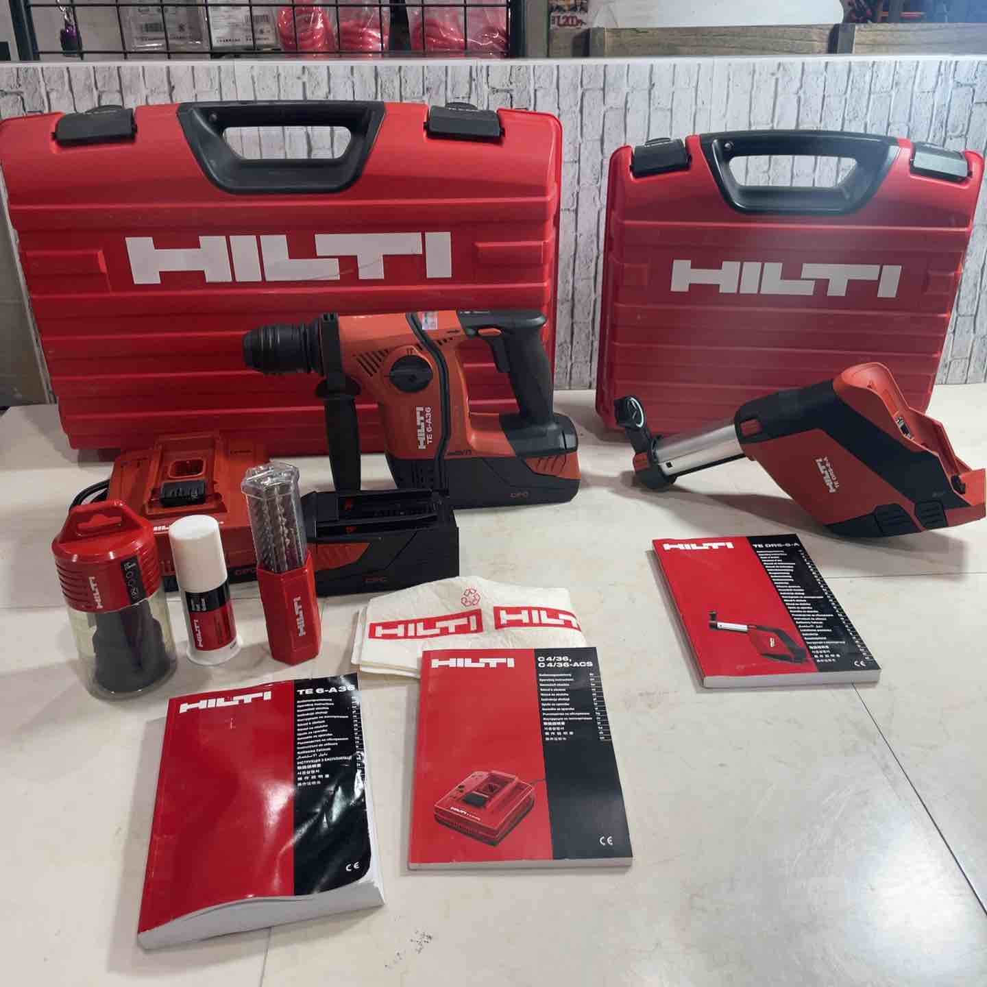 【中古】◇ヒルティ(HILTI) コードレス集じんハンマドリル TE6-A36 DRS【柏店】｜アクトツール店