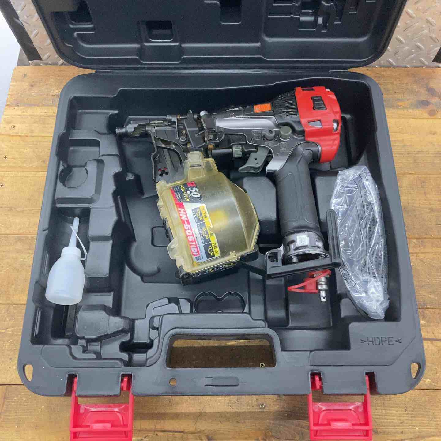 【中古】★マックス(MAX) 高圧大気圏釘打ち機 HN-50S1(D) 細釘専用【所沢店】